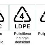 Diferentes tipos de plástico
